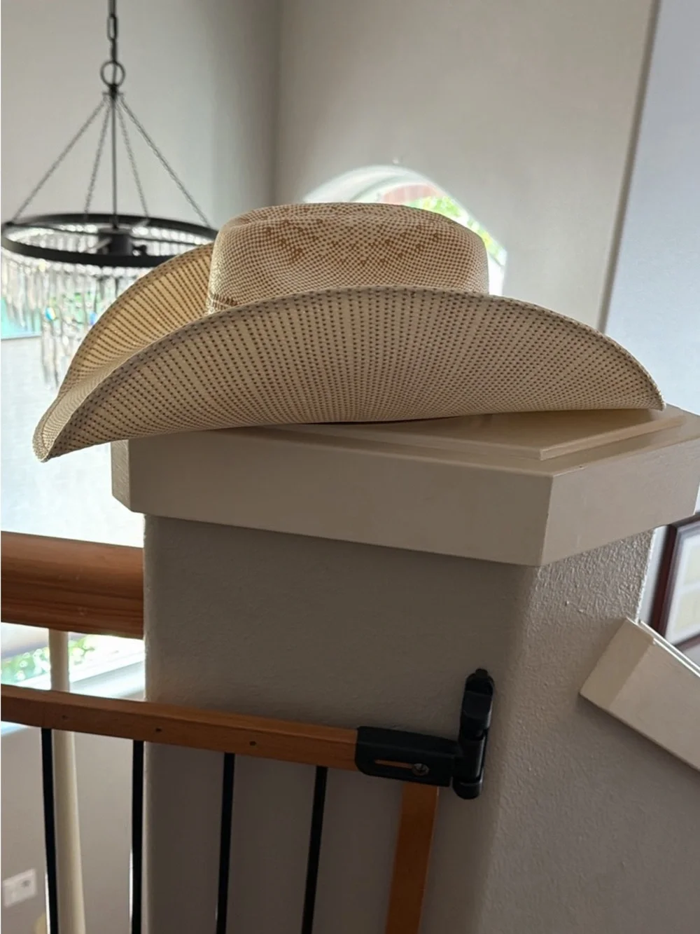 Twister Straw Hat 6 7/8